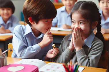 Con lớp 2 mang 5 chỉ vàng 99,99 tặng bạn gái, mẹ làm thế nào để đòi lại?