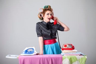 Hết hồn với... vợ làm đẹp đón Tết