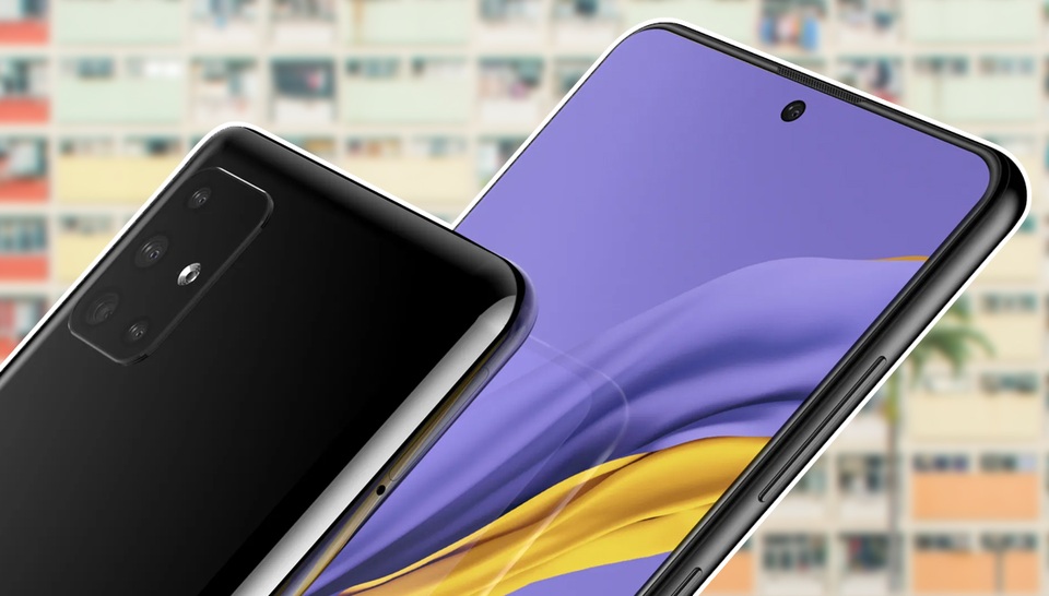 Rò rỉ hình ảnh Samsung Galaxy A51 với mặt trước giống Note 10 - 1 Rò rỉ hình ảnh Samsung Galaxy A51 với mặt trước giống Note 10 - 1