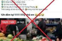 Triệu tập người tung tin nữ bệnh nhân số 17 dự khai trương Uniqlo