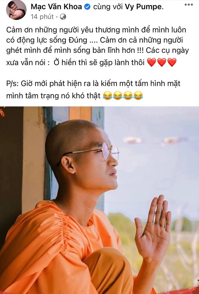 Mạc Văn Khoa và vợ đồng loạt có động thái gây chú ý khi quán bị netizen “khủng bố” hậu lùm xùm bún đậu có gián - Ảnh 2.