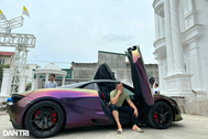 Siêu xe McLaren 720S giá 20 tỷ đồng xuất hiện ở vùng quê tỉnh Nghệ An