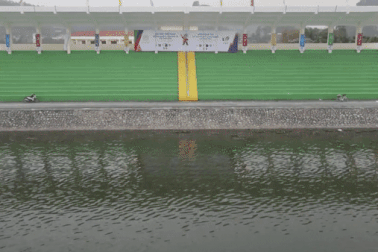 Trung tâm đua thuyền Thủy Nguyên gấp rút hoàn thiện phục vụ SEA Games 31