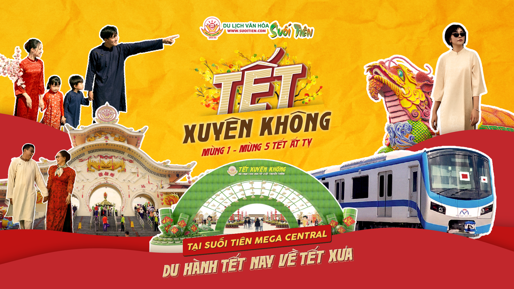 Trải nghiệm Tết xưa trường tồn và Tết nay hiện đại tại khu du lịch Suối Tiên - 1 Trải nghiệm Tết xưa trường tồn và Tết nay hiện đại tại khu du lịch Suối Tiên - 1