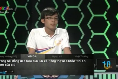 Quán quân Olympia trả lời sai, MC vô tình tính điểm