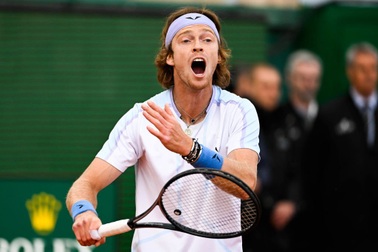 Rune và Rublev tranh cúp vô địch Monte Carlo