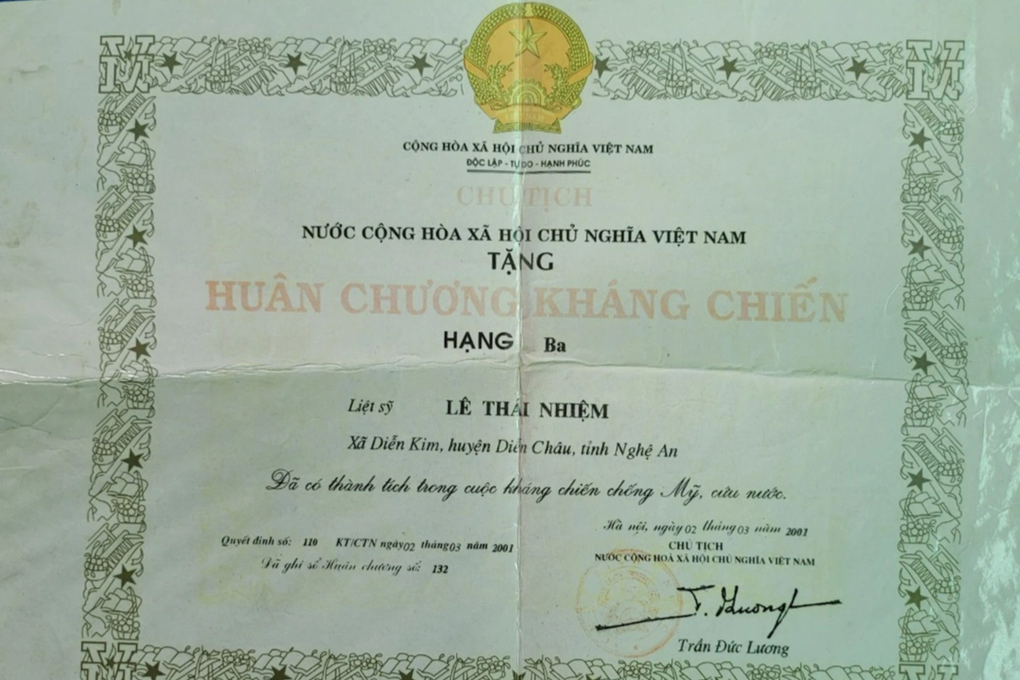 Chỉ đạo nóng vụ hi sinh 50 năm chưa được cấp Bằng Tổ Quốc ghi công - 2 Chỉ đạo nóng vụ hi sinh 50 năm chưa được cấp Bằng Tổ Quốc ghi công - 2