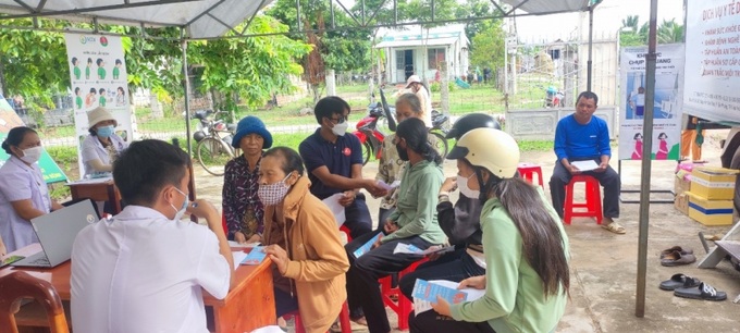 Niềm vui của người dân Phú cần.