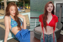 Nhiều năm kín đáo, hot girl Ribi Sachi bất ngờ mặc bikini khiến fan sốc