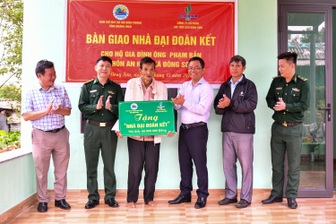 Khánh thành nhà Đại đoàn kết do BSR tài trợ tại tỉnh Quảng Ngãi