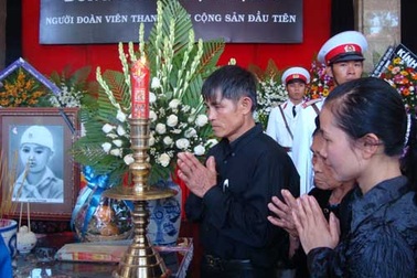 Truy điệu anh hùng liệt sĩ Lý Tự Trọng