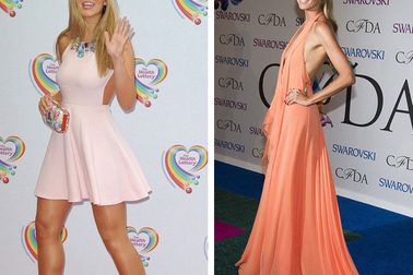 Mỹ nhân làng giải trí thế giới diện váy "quên" nội y