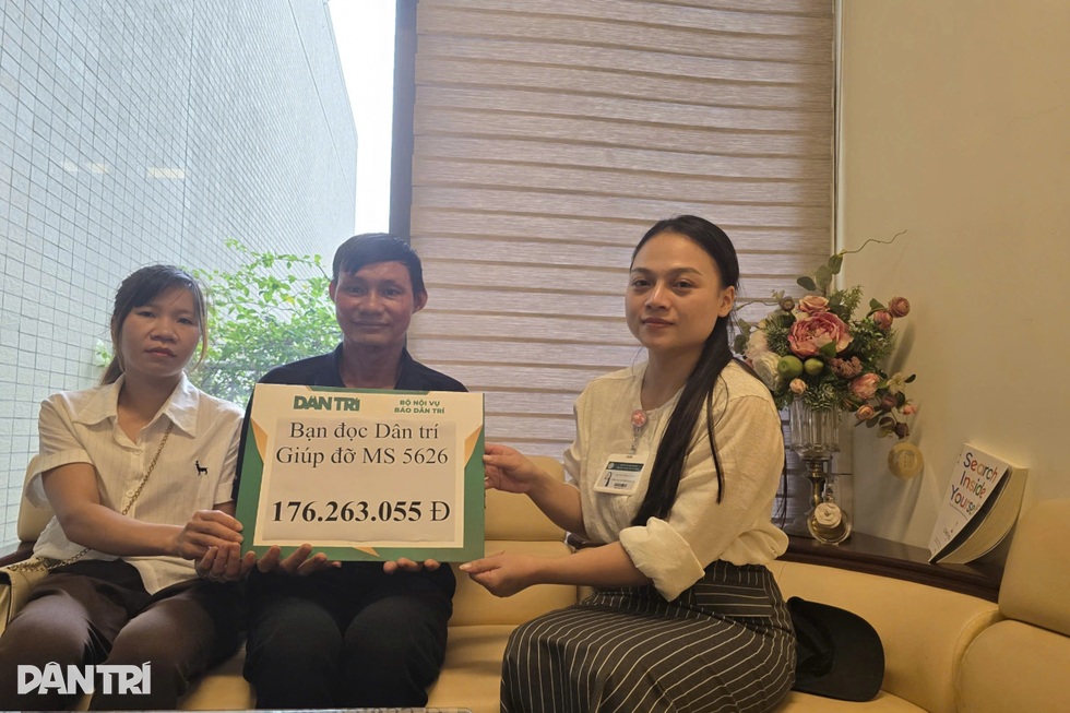 Bạn đọc Dân trí giúp người cha nghèo chiến thắng bệnh tật, tìm lại nụ cười - 2 Bạn đọc Dân trí giúp người cha nghèo chiến thắng bệnh tật, tìm lại nụ cười - 2