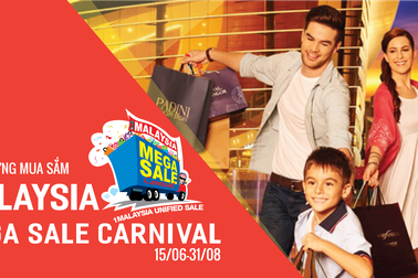Malaysia - Háo hức mùa mua sắm giảm giá lớn nhất năm Mega Sale 2017