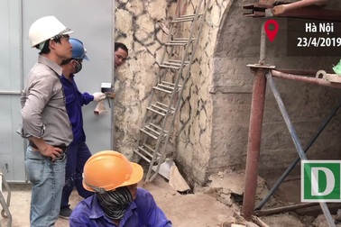 Hà Nội tiến hành đục thí điểm vòm cầu đầu tiên trên phố cổ