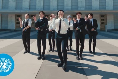 Nhóm BTS trình diễn "Permission to Dance" tại trụ sở LHQ
