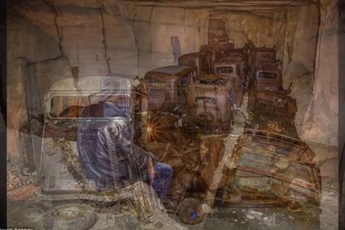 Hầm chứa các cỗ xe hơi cổ bị lãng quên gần 1 thế kỷ