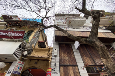 Ngôi nhà "tổ kén" làm từ vật liệu bỏ đi độc đáo giữa phố cổ Hà Nội