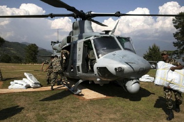 Tìm thấy trực thăng cứu trợ Mỹ mất tích tại Nepal