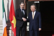 Tổng Bí thư, Chủ tịch nước Tô Lâm hội kiến Thủ tướng Ireland