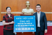 Ca sĩ Đen Vâu, Khắc Việt ủng hộ Nghệ An khắc phục hậu quả mưa lũ