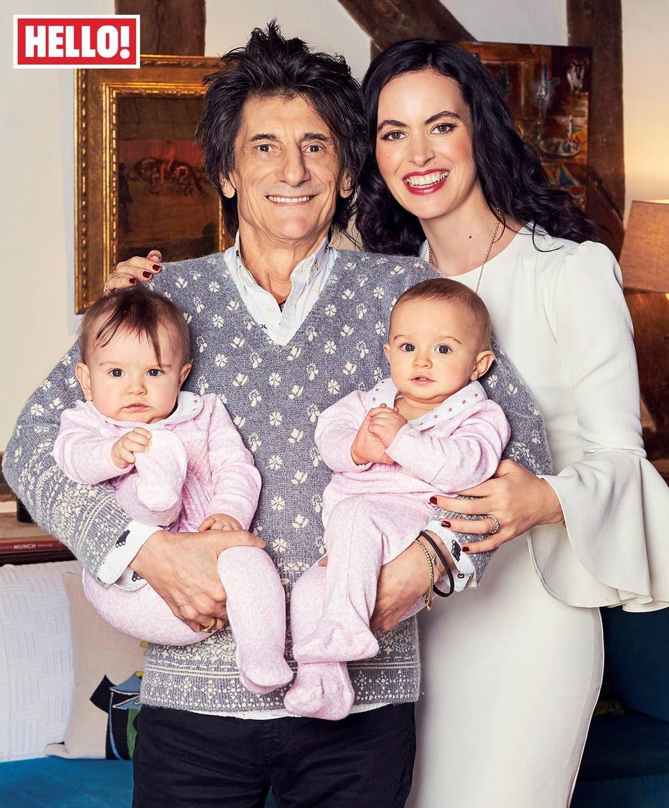 Ronnie Wood đưa vợ mới gặp vợ cũ - 8 Ronnie Wood đưa vợ mới gặp vợ cũ - 8