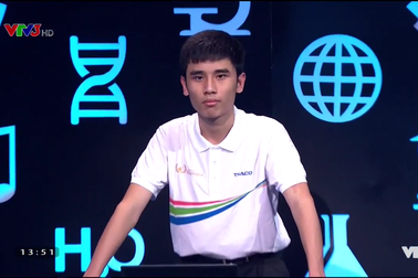 Nam sinh Sóc Sơn không có đối thủ ở cuộc thi Tuần Olympia