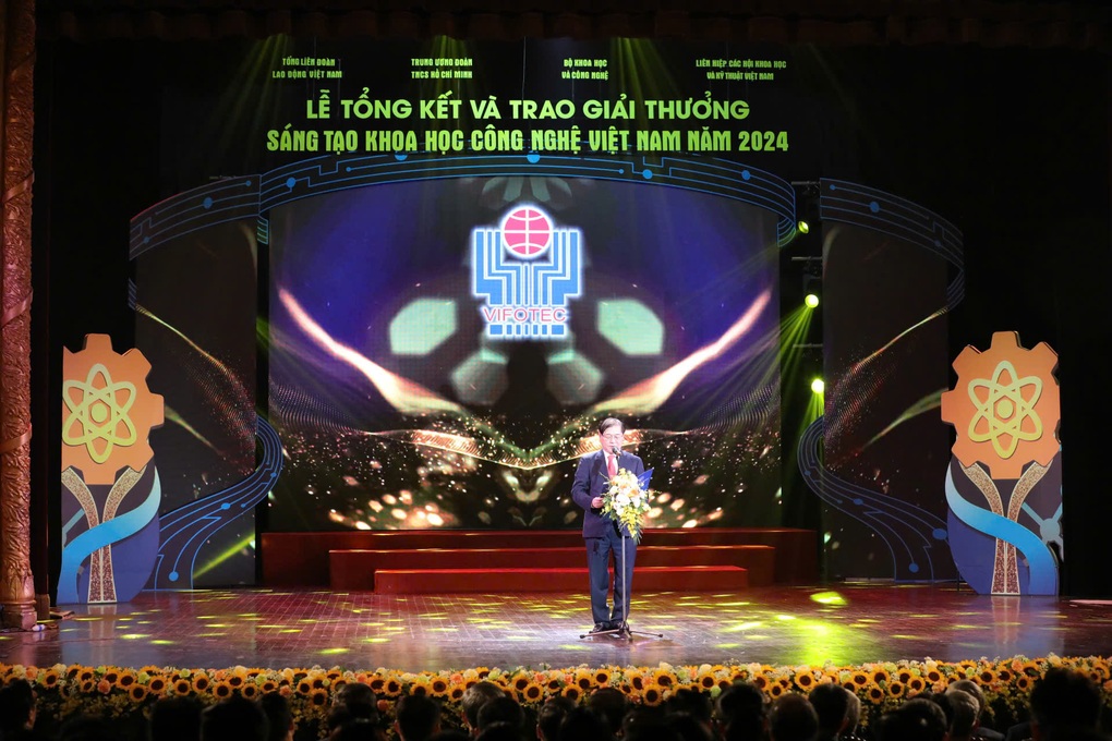 Homenaje a 42 obras en el Premio a la Innovación en Ciencia y Tecnología de Vietnam 2024 - 1 Vinh danh 42 công trình tại Giải thưởng Sáng tạo KHCN Việt Nam 2024 - 1