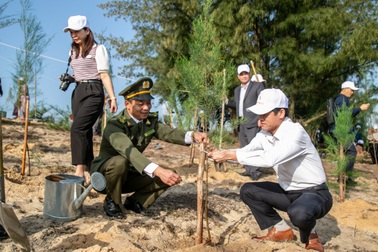 Quảng Bình trồng hơn 300.000 cây xanh đầu Xuân Giáp Thìn