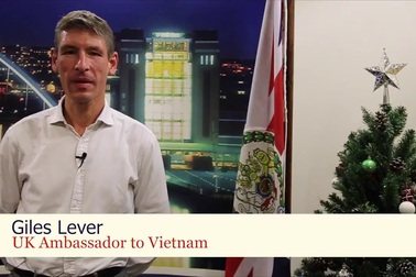 Đại sứ Anh chúc mừng Giáng sinh và năm mới bằng tiếng Việt