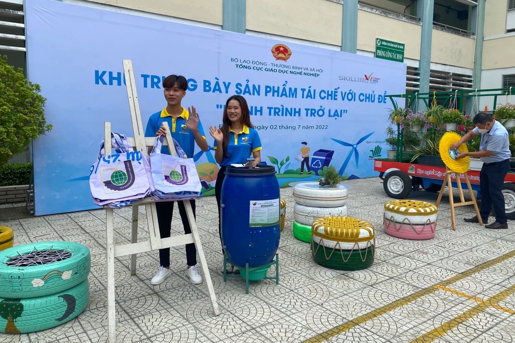 Ngày hội bảo vệ môi trường của học sinh, sinh viên giáo dục nghề nghiệp - 3 Ngày hội bảo vệ môi trường của học sinh, sinh viên giáo dục nghề nghiệp - 3