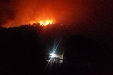 Rừng phòng hộ ở Hà Nội cháy dữ dội, 2.000 người tham gia dập lửa