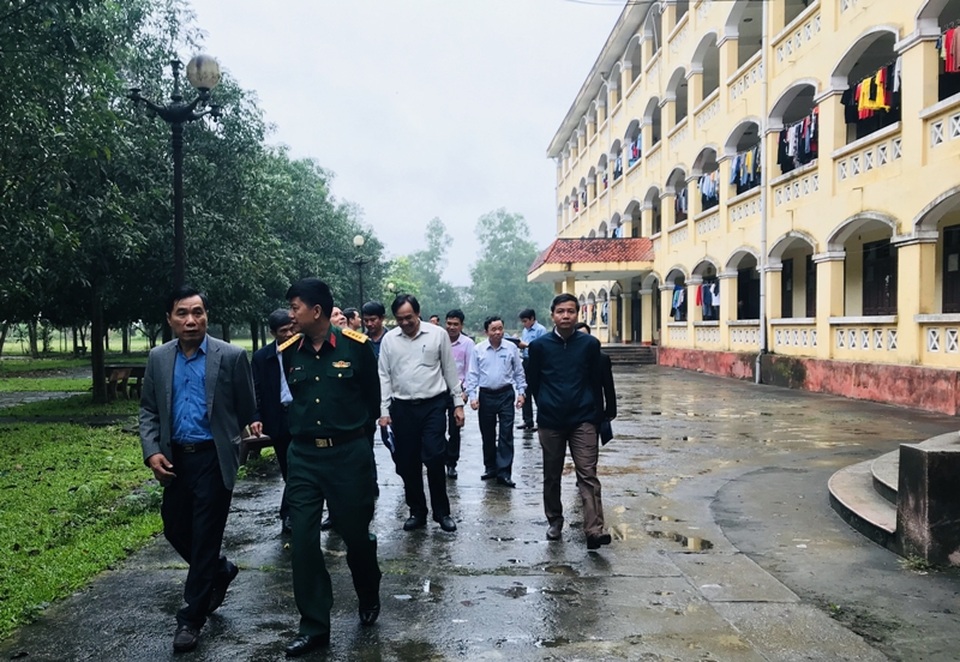 Có phương án di chuyển học sinh để làm khu cách ly tập trung - 1 Có phương án di chuyển học sinh để làm khu cách ly tập trung - 1