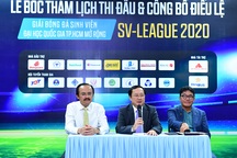 Công bố lịch thi đấu giải bóng đá Sinh viên SV-League 2020