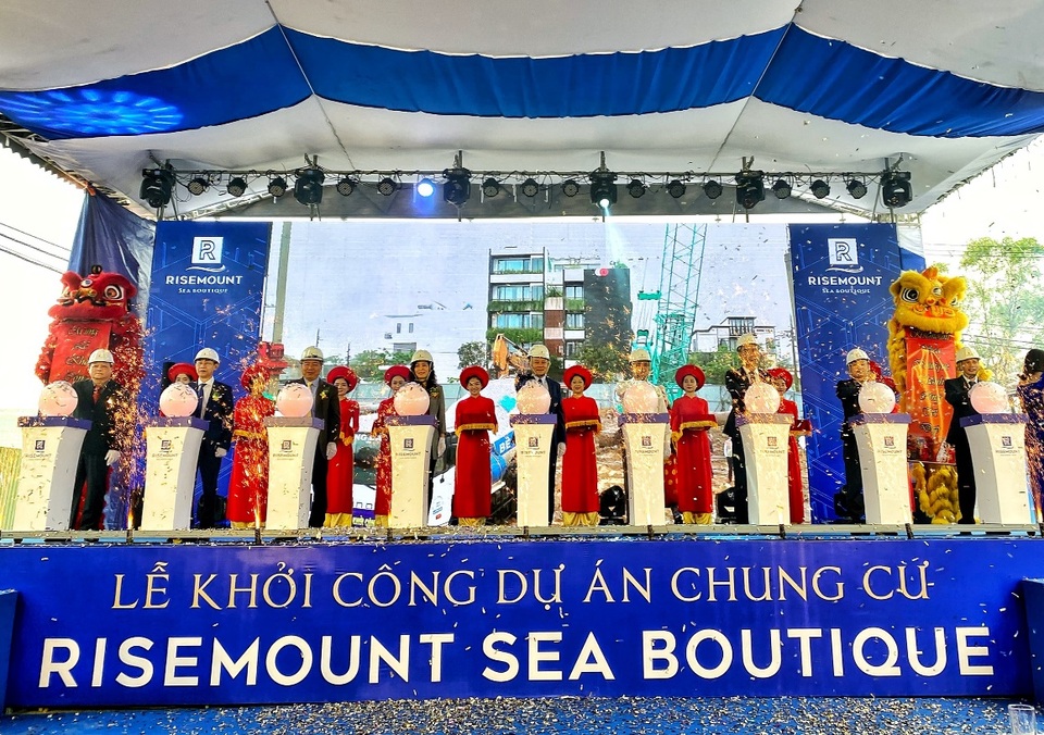 Lễ khởi công Dự án chung cư cao cấp Risemount Sea Boutique - 2 Lễ khởi công Dự án chung cư cao cấp Risemount Sea Boutique - 2