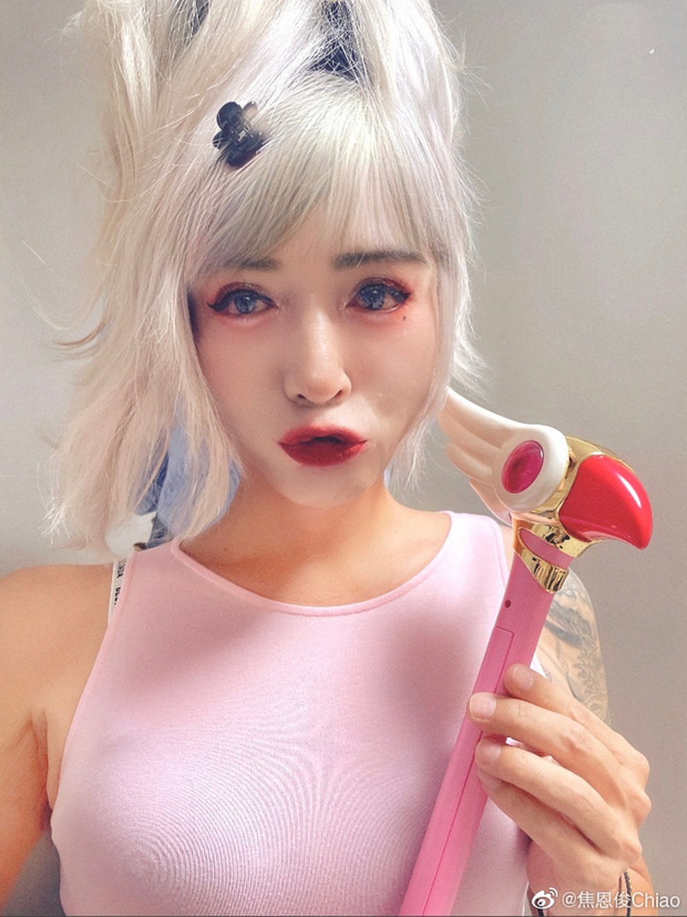 Không tin nổi màn giả gái đỉnh cao của mỹ nam cổ trang Tiêu Ân Tuấn - 1 Không tin nổi màn giả gái đỉnh cao của mỹ nam cổ trang Tiêu Ân Tuấn - 1
