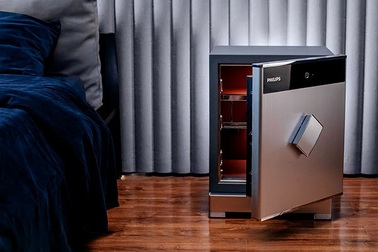 Chuẩn mực két sắt vân tay cao cấp thế hệ mới hiện diện trong Philips SBX701