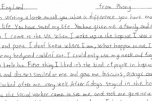 Lá thư cảm ơn của thiếu niên Việt bị tội phạm buôn người nhét trong vali ở Anh