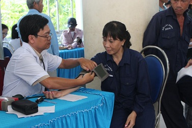 Hỗ trợ 50% chi phí khám bệnh nghề nghiệp