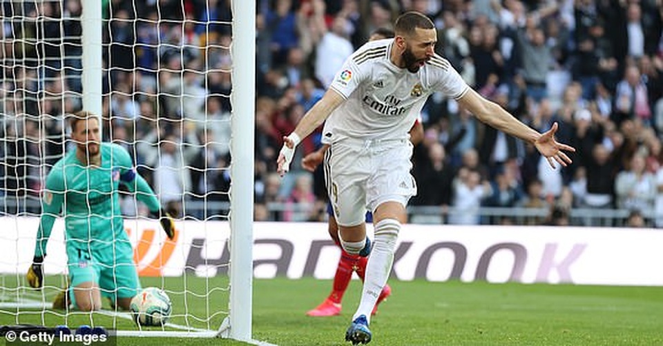 Real Madrid 1-0 Atletico: Benzema chói sáng - 3 Real Madrid 1-0 Atletico: Benzema chói sáng - 3
