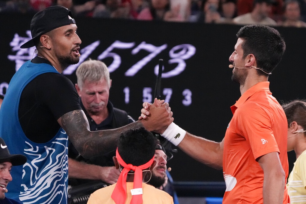 Kyrgios rút lui, Djokovic dễ thở ở Australian Open - 1 Kyrgios rút lui, Djokovic dễ thở ở Australian Open - 1