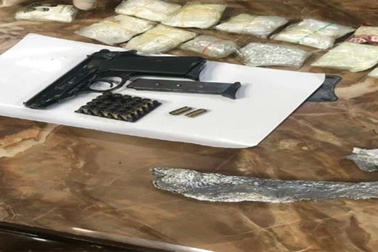 Bắt "ông trùm" ma túy liên tỉnh luôn có súng trong nhà