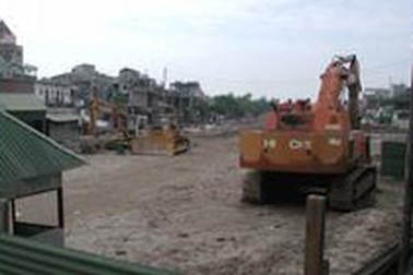 Ngừng thi công đường Kim Liên - Ô Chợ Dừa, vì sao?