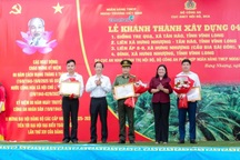 Vĩnh Long khánh thành 4 cầu giao thông do Bộ Công an và Vietcombank xây dựng