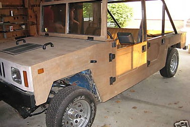 Chùm ảnh: Hummer gỗ