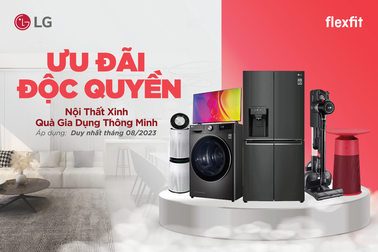 LG hợp tác Flexfit tung chương trình ưu đãi độc quyền