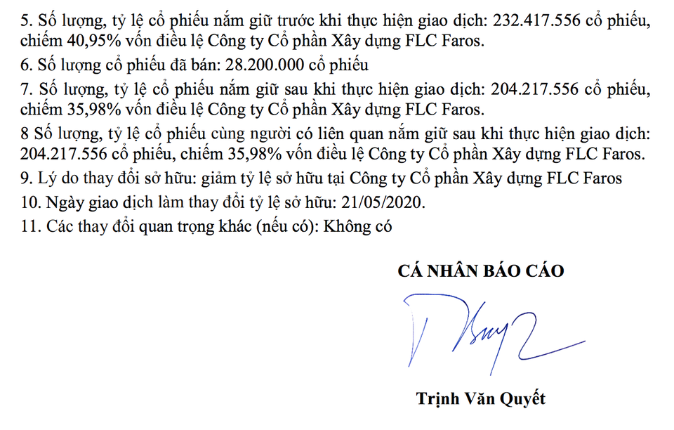 Đại gia Trịnh Văn Quyết vừa thu cả trăm tỷ đồng nhờ bán cổ phiếu - 2 Đại gia Trịnh Văn Quyết vừa thu cả trăm tỷ đồng nhờ bán cổ phiếu - 2