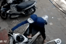 Có smartkey, Honda SH vẫn bị trộm bẻ gãy khóa cổ và lấy đi trong chớp mắt