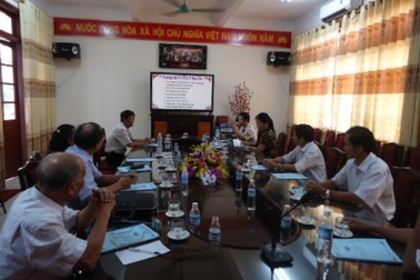 Nghiệm thu chương trình phần mềm quản lý điều hành các Trung tâm HTCĐ