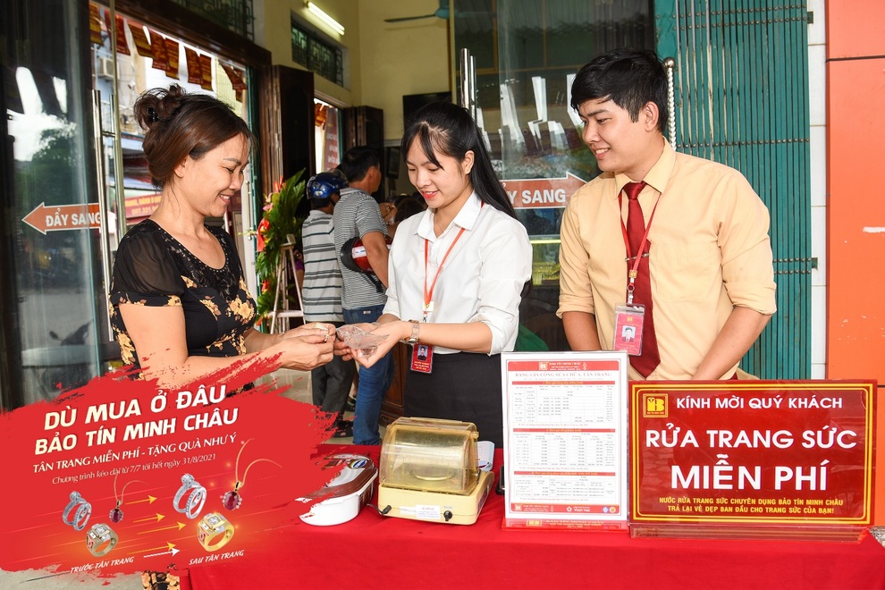 Bảo Tín Minh Châu miễn phí tân trang tất cả các loại trang sức, tặng quà hấp dẫn - 1 Bảo Tín Minh Châu miễn phí tân trang tất cả các loại trang sức, tặng quà hấp dẫn - 1